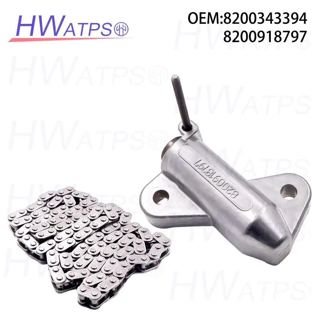 For Renault Megane Laguna Koleos Espace Trafic Nissan X-Trail Qashqai NV300 Opel Vivaro Timing Chain Kit 8200343394 8200918797