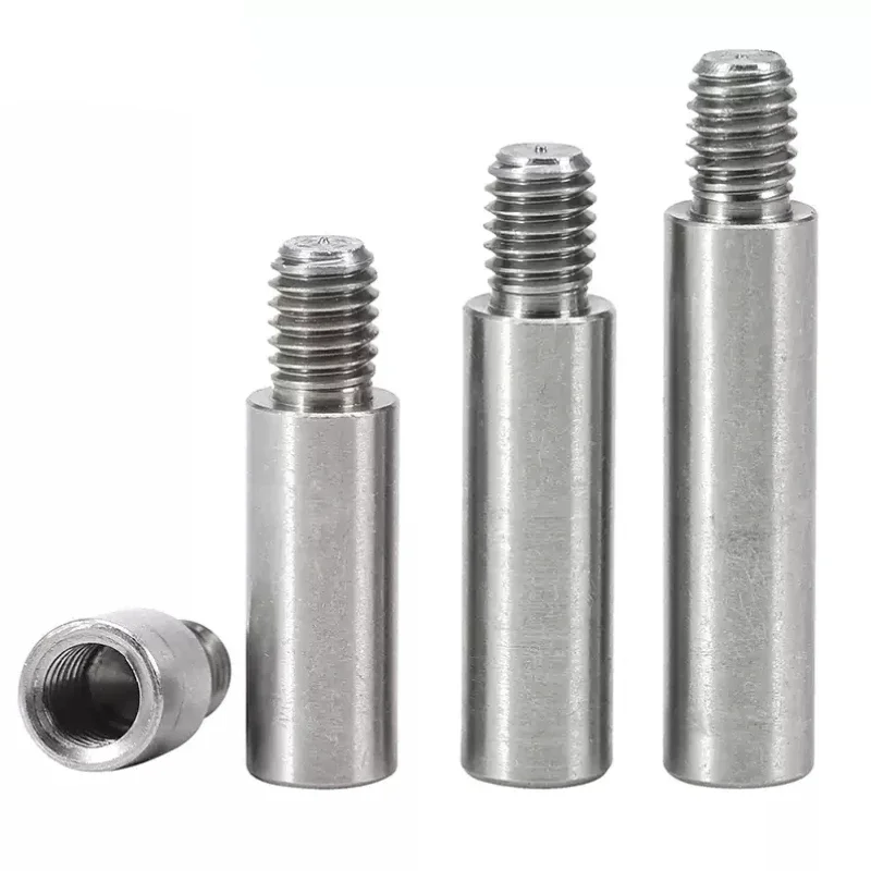 Edelstahl 304, rund auf Buchse, Abstandshalter, Schraube, Bolzen, M2, M2,5, M3, M4, M5, M6, PCB-Abstandshalter, Einzelkopf-Säule