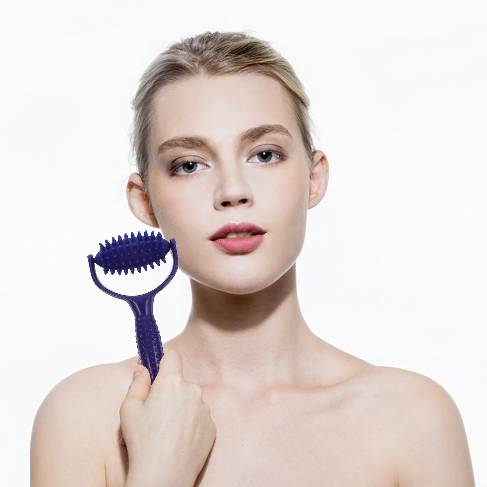 

Ручной массажный роликовый массажер для мышц из АБС-пластика и ПВХ для облегчения боли в спине, шее, ногах и релаксации, улучшения кровообращения