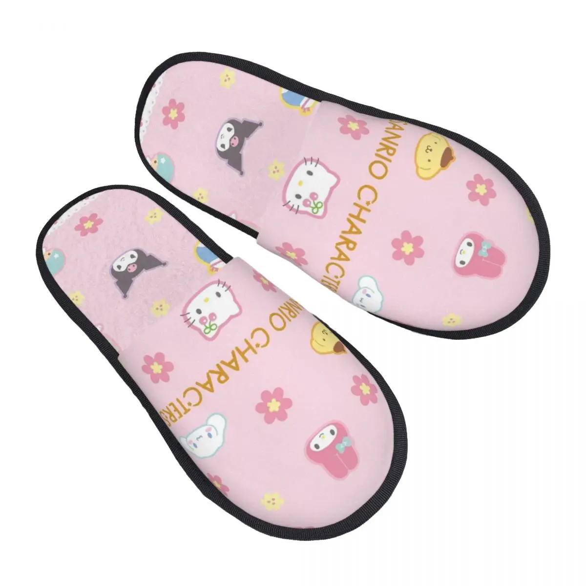 

Sanrio Character Slippers for Women Men House Shoes Plush SPA Slippers