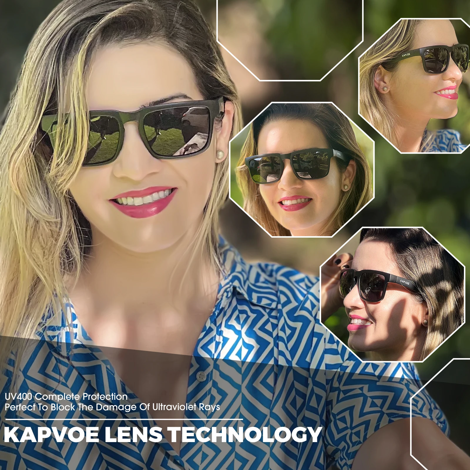 Kapvoe Cycling Glasses UV400 Polarized Cycling Sunglasses Bike Eyewear Men MTB Sports Goggles Bicycle Glasses Outdoor Sunglasses