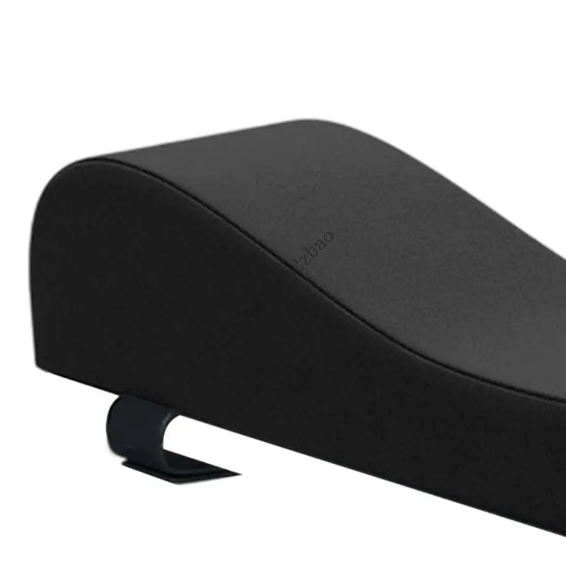 h7ea 2 조각 세트 인체 공학적 메모리 폼 엘보우 휴식 쿠션 컴퓨터 게임 사무실 의자 무기를위한 분리 가능한 세척 가능한 덮개