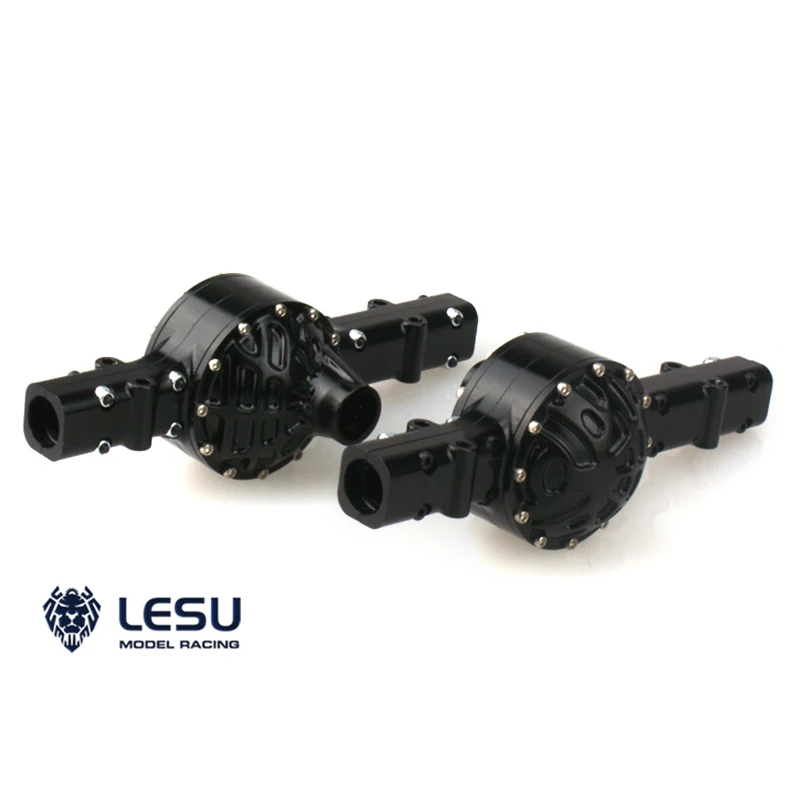 

1/14 LESU CNC Metal Rear Axle Shell Housing for Tamiyaya RC Tractor Truck Remote Control Car Model TH02077