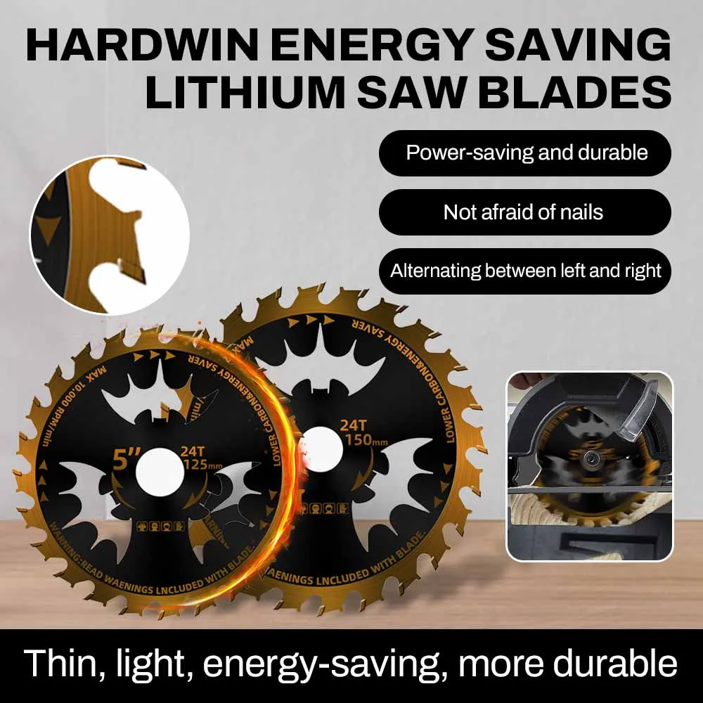 

Lithium electric saw blade woodworking 4-6.5-inch 140/165/132 electric circular saw cutting blade hand-held saw alloy saw blade