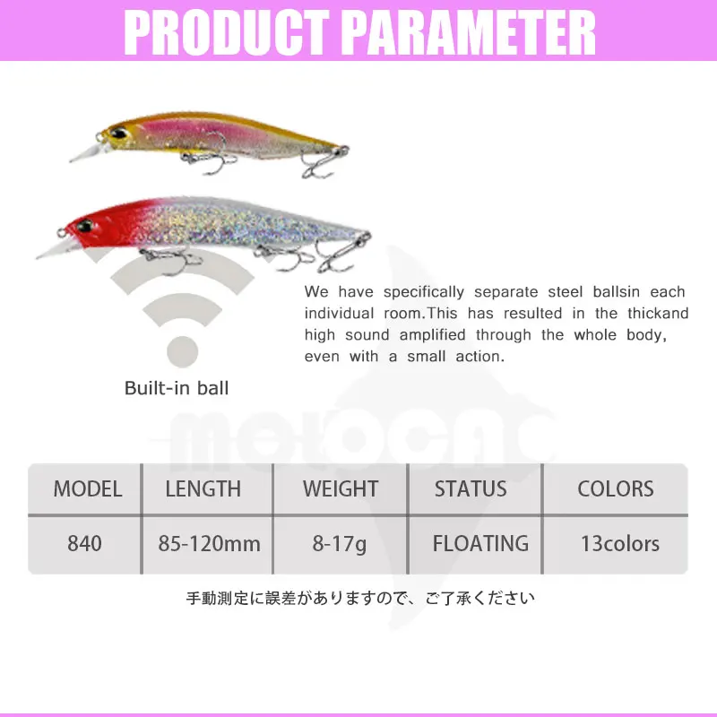 Fishing Accessories Lure Minnow 8g 17g Jerkbait Suspend Flotadores Wobblers Pesca Leurre Brochet  Fish Isca Artificial Equipment