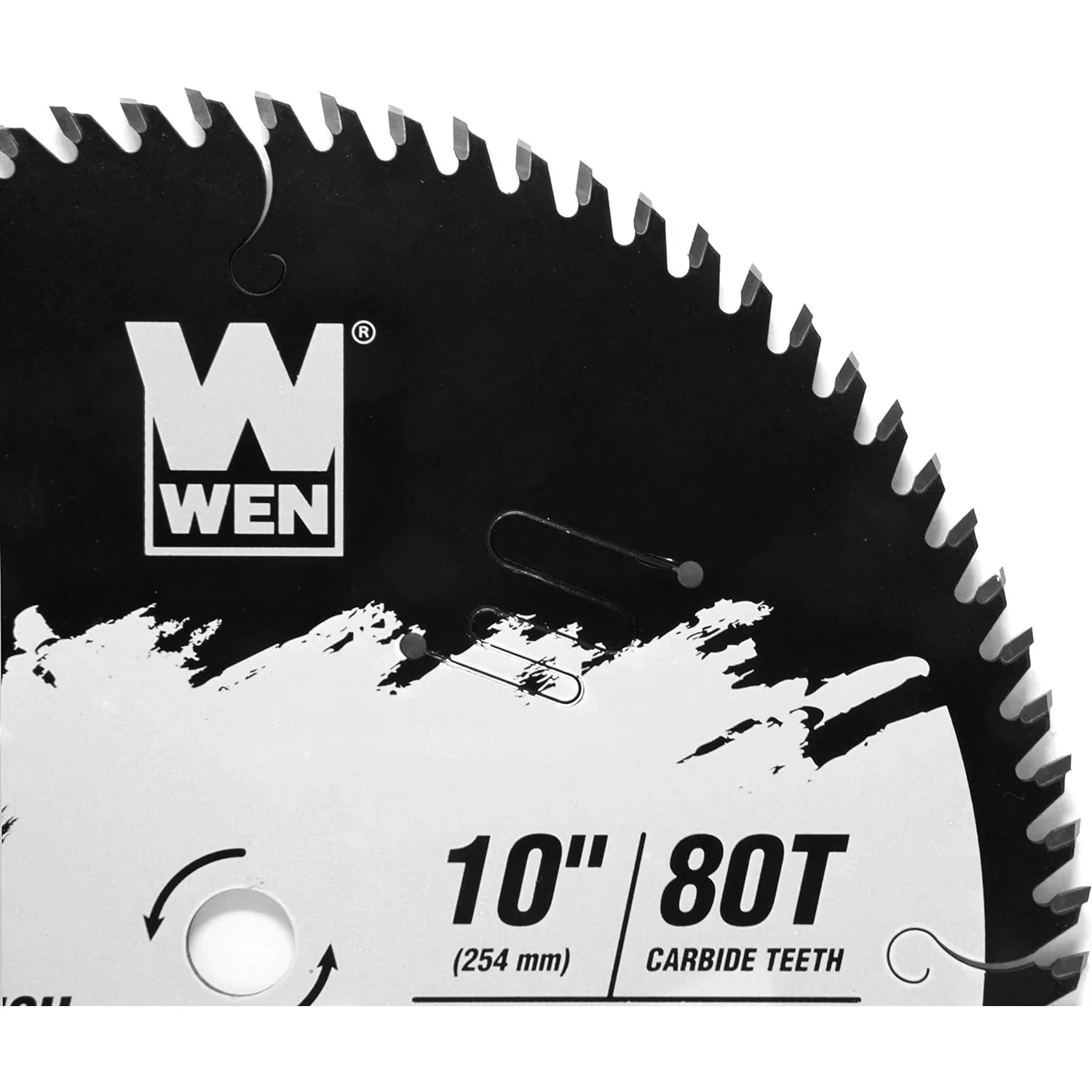 BL1080C Apex 10-In 80-Tooth Carbide-Tipped Ultra-Fine-Finish Industrial-Grade Woodworking Saw Blade w/ Cool-Cut Coating