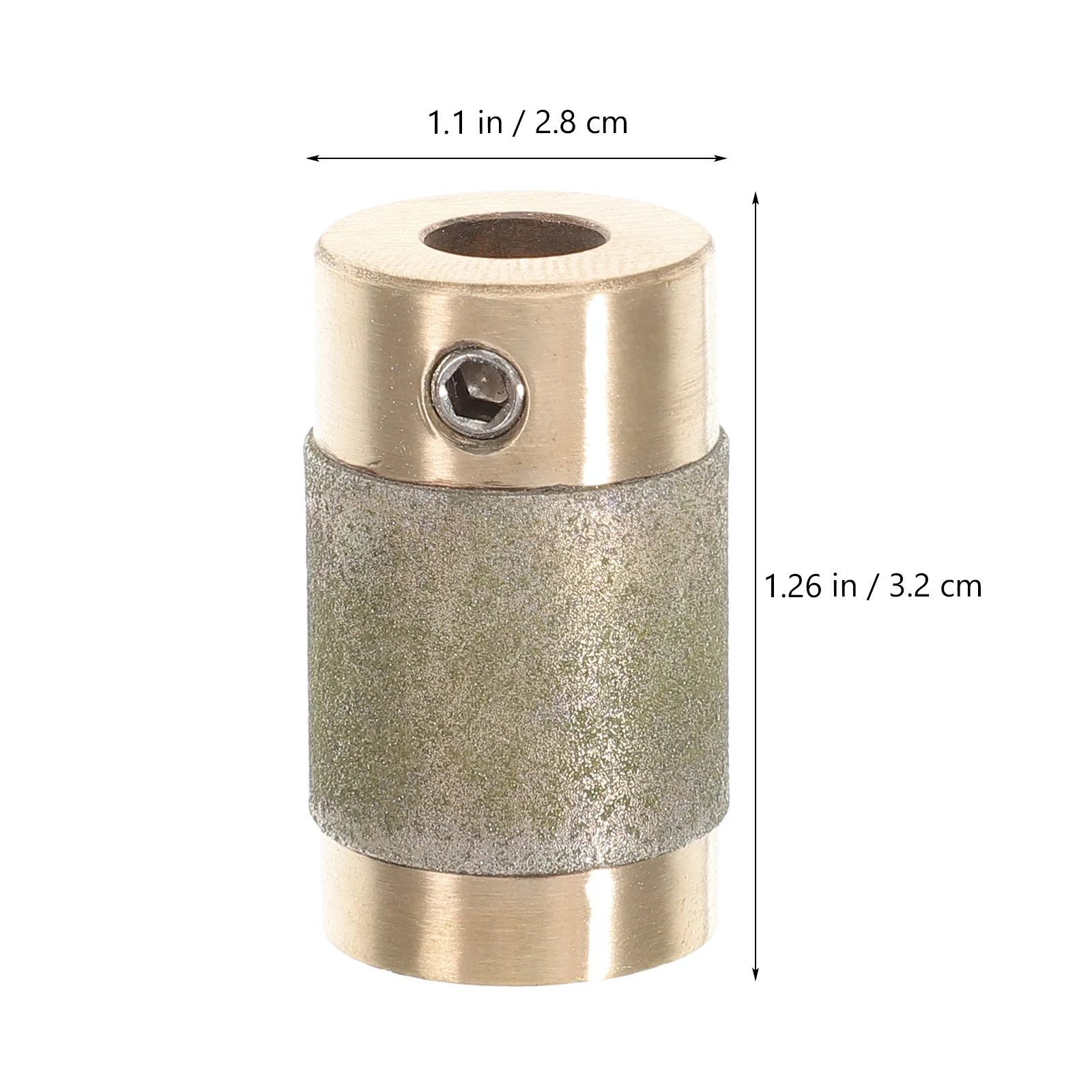 

3/4 Inch Grinding Brass Core Stained Tool Emery Copper Chrome Plated Easy Install For Tile Stone Replacement Wheel Bit Supplies