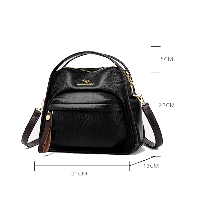 Tote Leather Luxury Handbags Women Bags Designer Handbags High Quality Crossbody Bags For Women 2025 Sac a Main Ladies Hand Bag