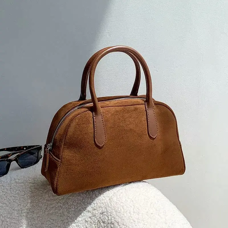 Wholesale 2026 New Bowling Handbag, Retro Handbag for Women, Large Capacity Carrying Pillow Bag