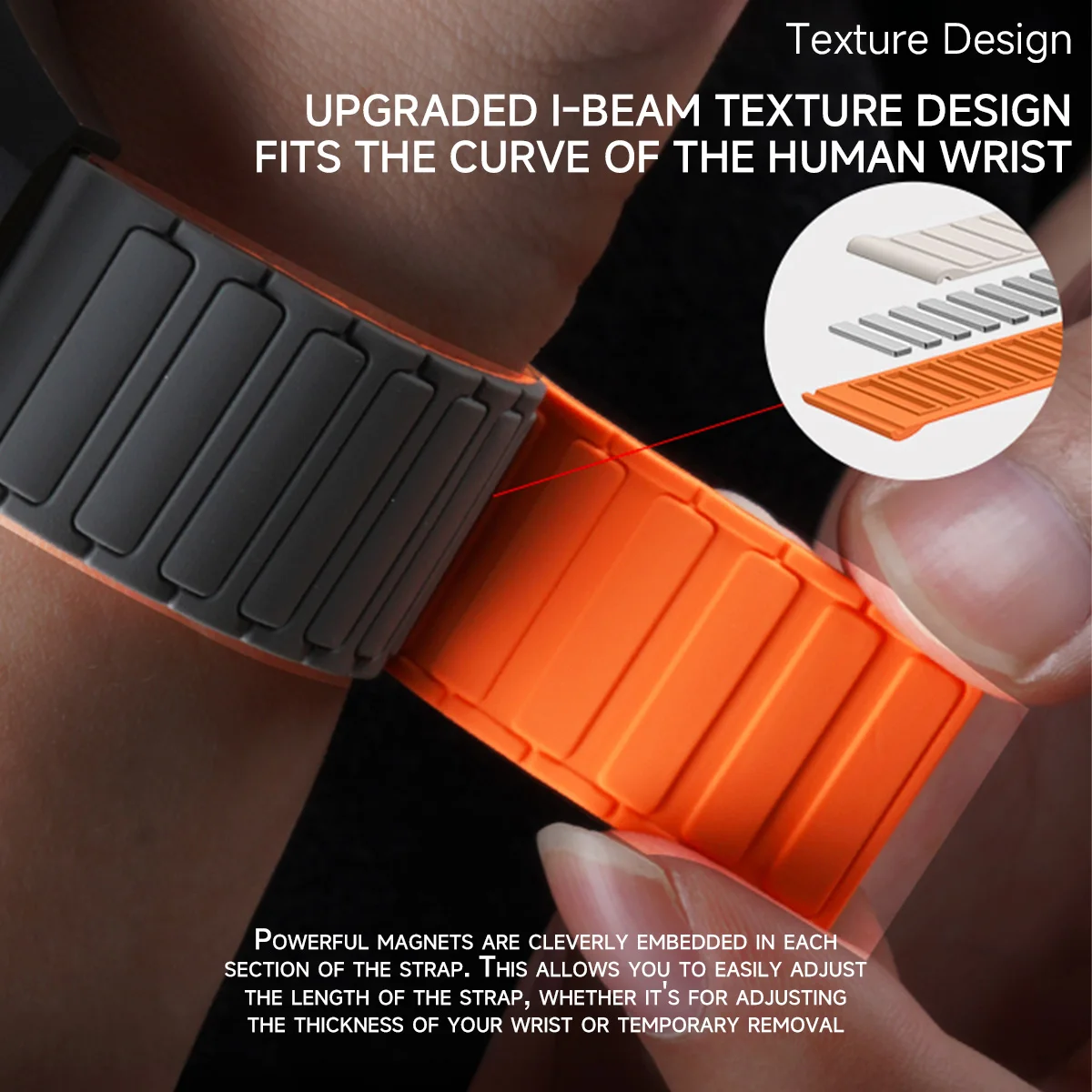 لا توجد فجوات سيليكون حزام لساعة سامسونج جالاكسي 8 40 مللي متر 44 مللي متر سوار مغناطيسي رياضي لساعة جالاكسي 8 الكلاسيكية 46 مللي متر اكسسوارات