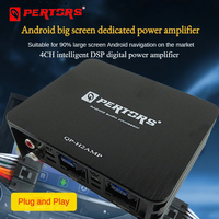 Android DSP Audio Amplifier 4 to 6 Channels for Cars Car Audio Enhancer with Remote Control 48DB Octave 31 Band Graph QN Filter