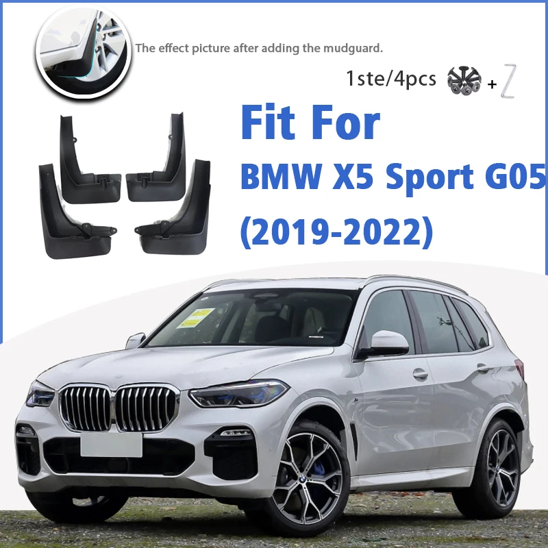 

Mudguard For BMW X5 X5X X5M Sport G05 2019-2022 Front Rear Mudflaps Mudguards Car Accessories Auto Styline Splash Guard Fender