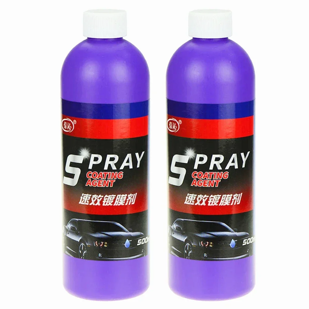 

Car Ceramic Coating Spray 500ml Fast Ceramic Coating Spray Protection Car Coating Wax Polishing Agent Fast Fine Stain Removal