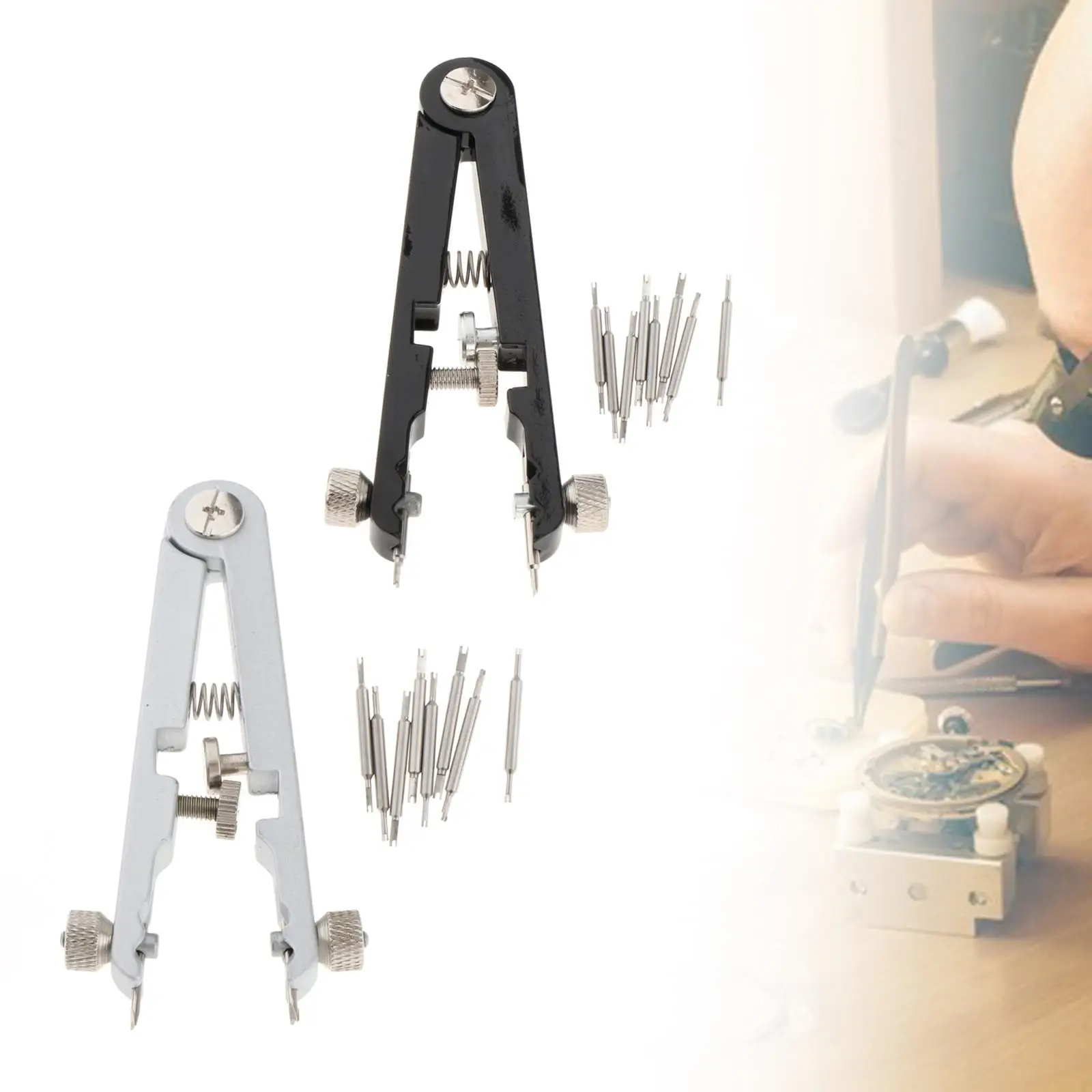 Watch Spring Bar Plier Travel Accessories Strap Removal Repair Fix Set Adults