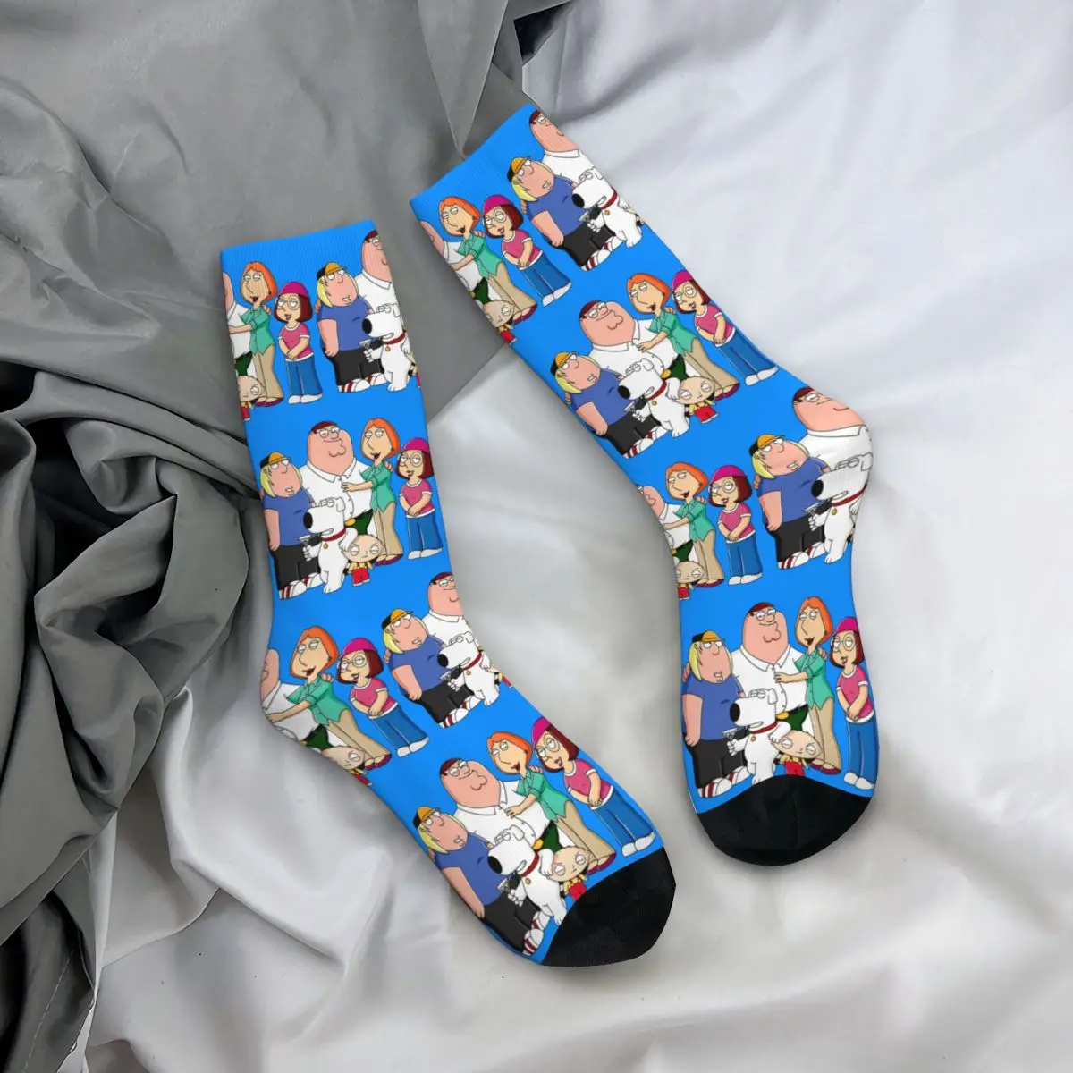 

Зимние носки унисекс с рисунком для всей семьи, семейные парень, походные носки Happy, уличный стиль, сумасшедшие носки