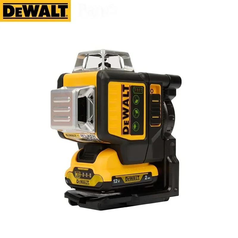 Dewalt New DW089LG Green Light 12-line Tools 360 Degree 12V Lithium Battery Rotating Self-leveling Vertical Super Beam Building