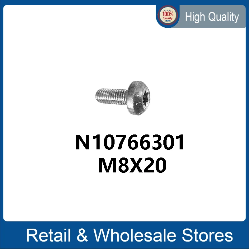 

M8X20 M8X20mm N10766301 Belt Tensioner Bolt For Audi VW N 107 663 01 8X20 8X20mm 8*20 8*20mm M8*20 M8*20mm