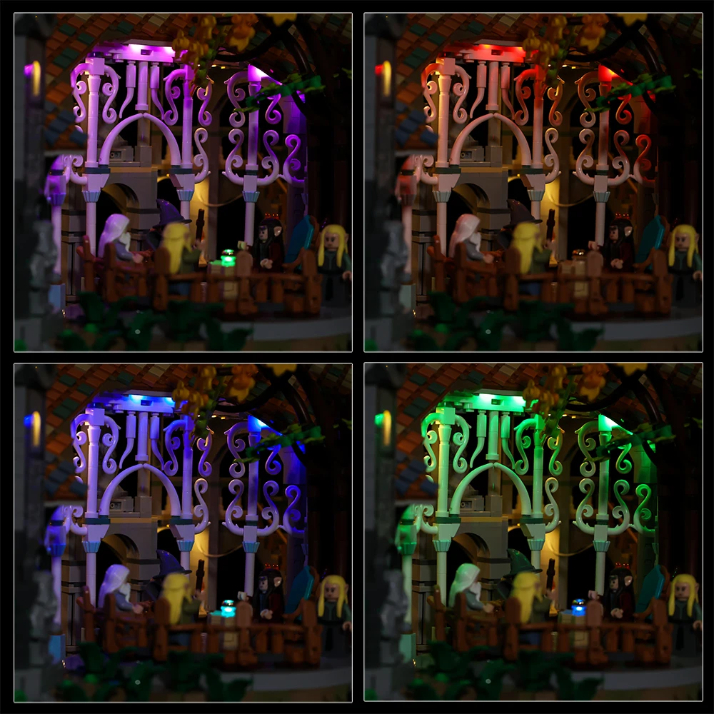 

LED Light Kit for LEGO THE LORD OF THE RINGS 10316 Not Include Building Blocks Model(Only Led Light Kit)