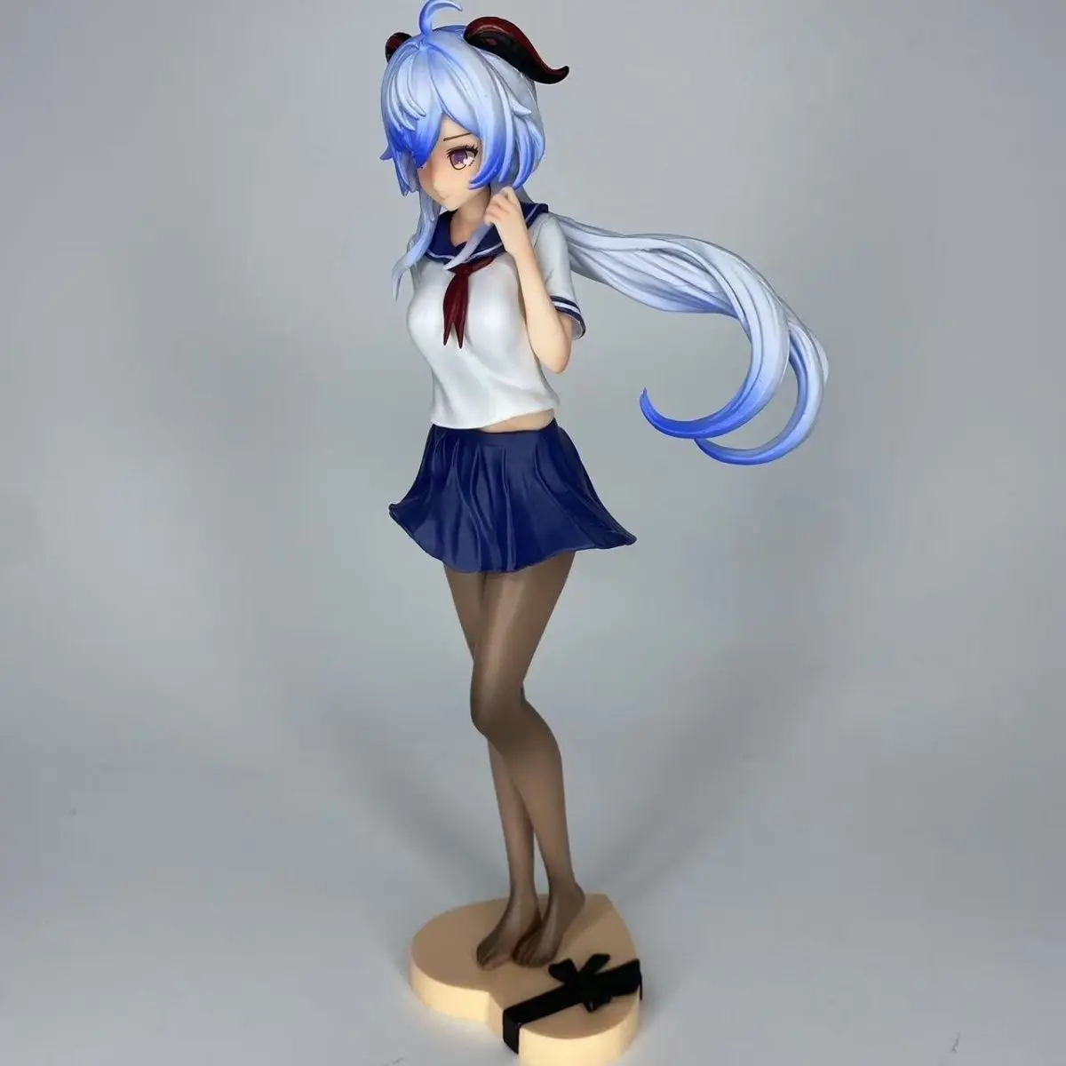 25CMJK Confession Ganyu Beautiful Anime Peripheral Figurine Decoration Scene Desk Setup Statue Model Boys and Girls Holiday Gift