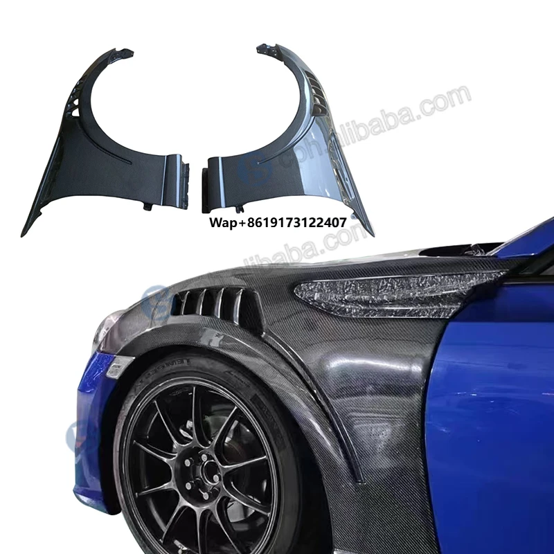 

BENSNEES Carbon Parts RS Style Car Front Side Carbon Fiber Fenders for BRZ GT86 FT86 2013 2014 2017 2019