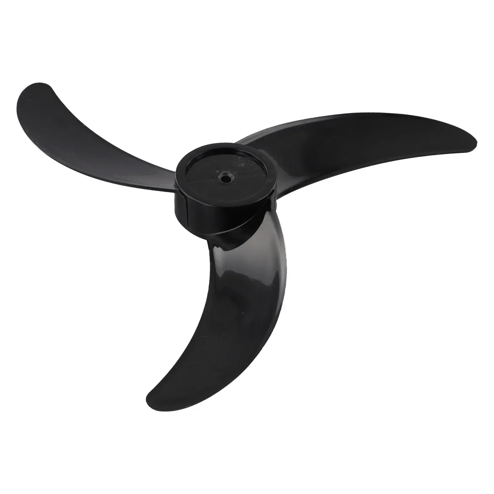 1pc 43cm Plastic Fan Blades Powerful 3 Blades Electric Fan Replacement Three Leaves Fan Blades With Nut Cover
