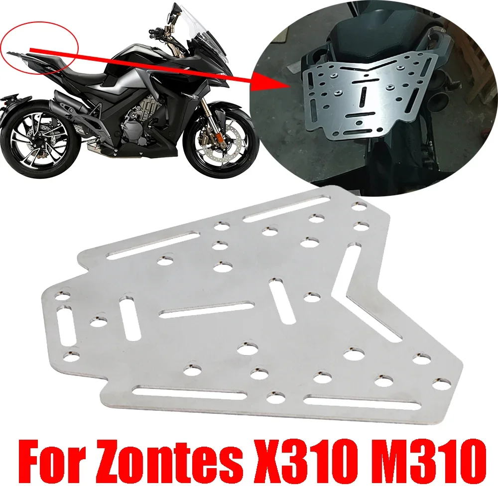 For Zontes 310M 310X 350X X310 M310 ZT310X ZT310M ZT310 310 M Motorcycle Rear Luggage Rack Carrier Shelf Top Box Support Bracket