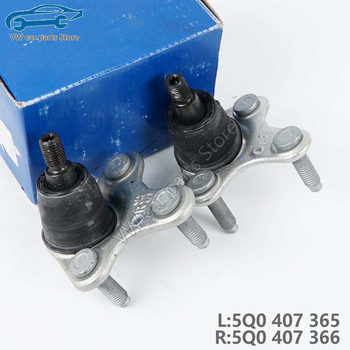 

5Q0407365 5Q0407366 L R Ball Joint For TAI TAO POLO Caddy Golf Jetta Leon Q2 A1 A3 etc MQB models 5Q0 407 365 A 5Q0 407 366 A