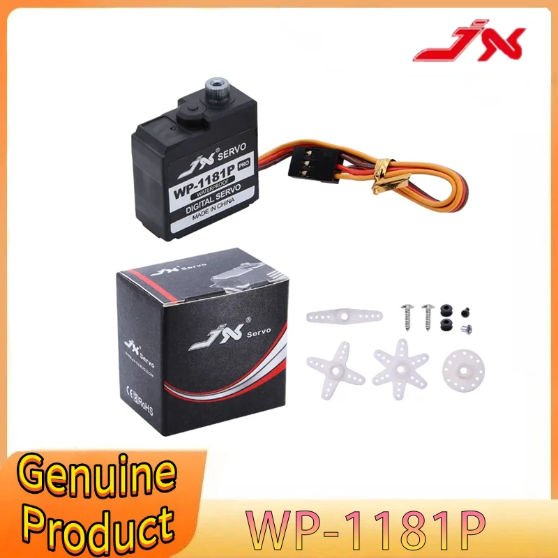 

Metal Gear JX Servo WP-1181P Pro 18g 3.5KG Digital Servo for WLtoys 144001 WPL RC Car B1/16 B24 C14 C24 Helicopter Airplane