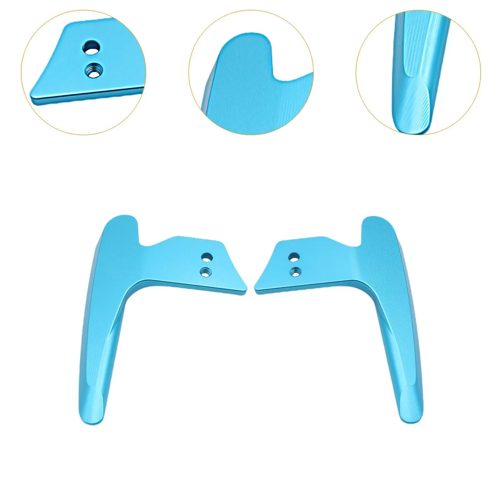 Aluminum Alloy Motorcycle Rear Passenger Handle Sturdy Grab Bar Rail Practical Tail Armrest for Vespa Sprint