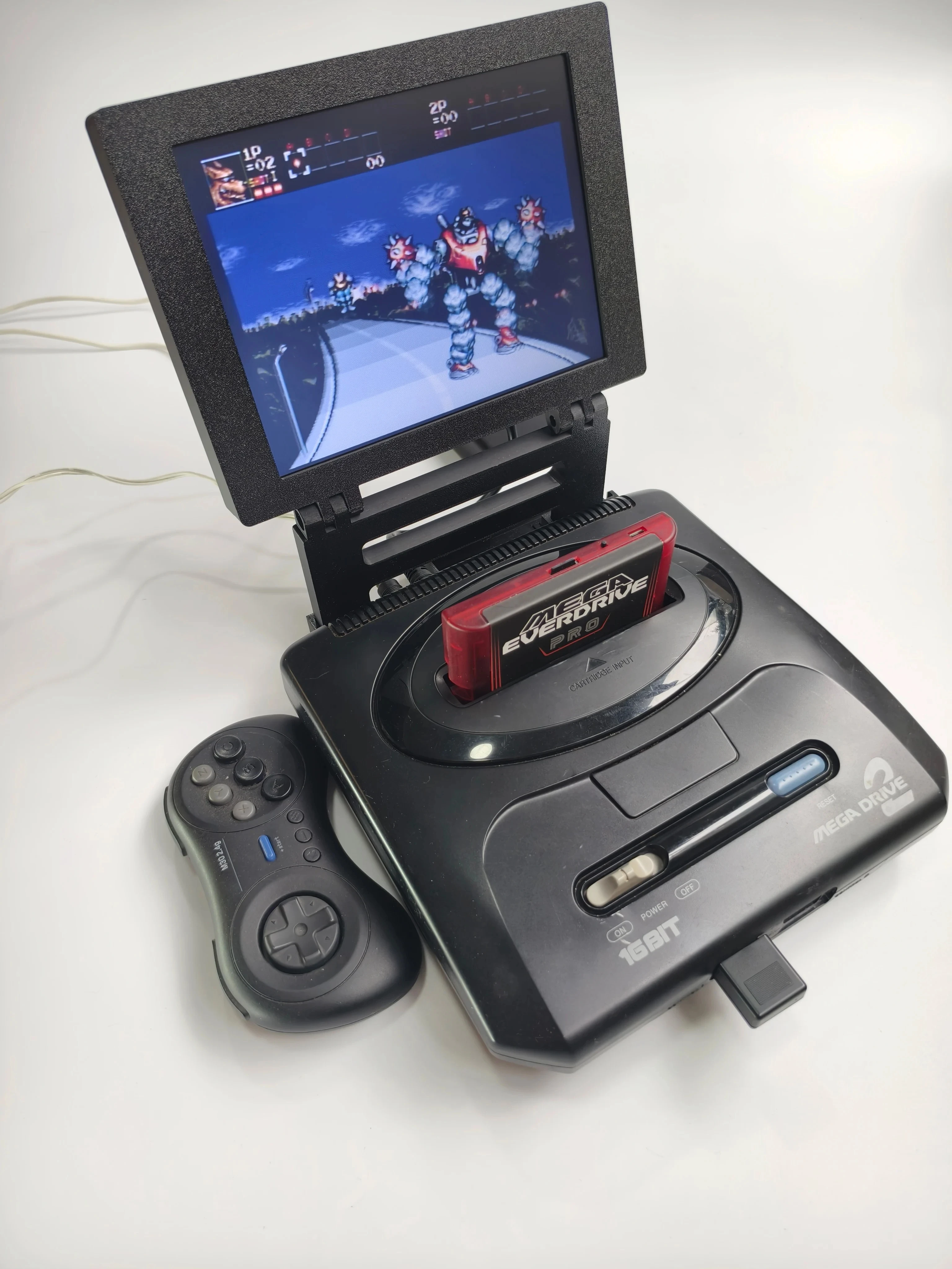 

8-дюймовый MD2 SEGA MEGADRIVE2 ЖК-ретро аркадный игровой автомат портативный дисплей мини-монитор со стерео для 16-битного GENESIS2 и MD2