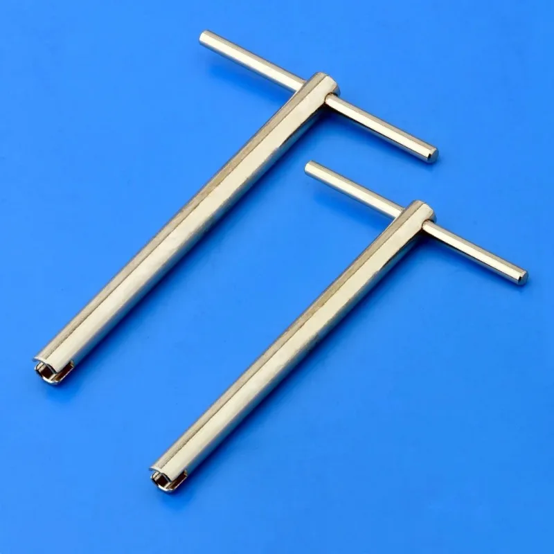 Ink Cartridge Valve Switch, Stainless Steel 2‑Ways Spanner Wrench, Inject Valve Tool for UV Solvent Inkjet Printer