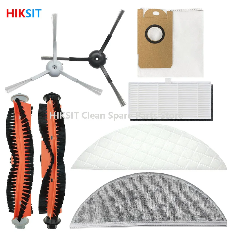 Voor Lydsto R1 R1A R1 Pro S1 Accessoires Belangrijkste Zijborstel Stofzak Hepa Filter Mop Rag Wegwerp Pad Robot Stofzuiger Onderdelen