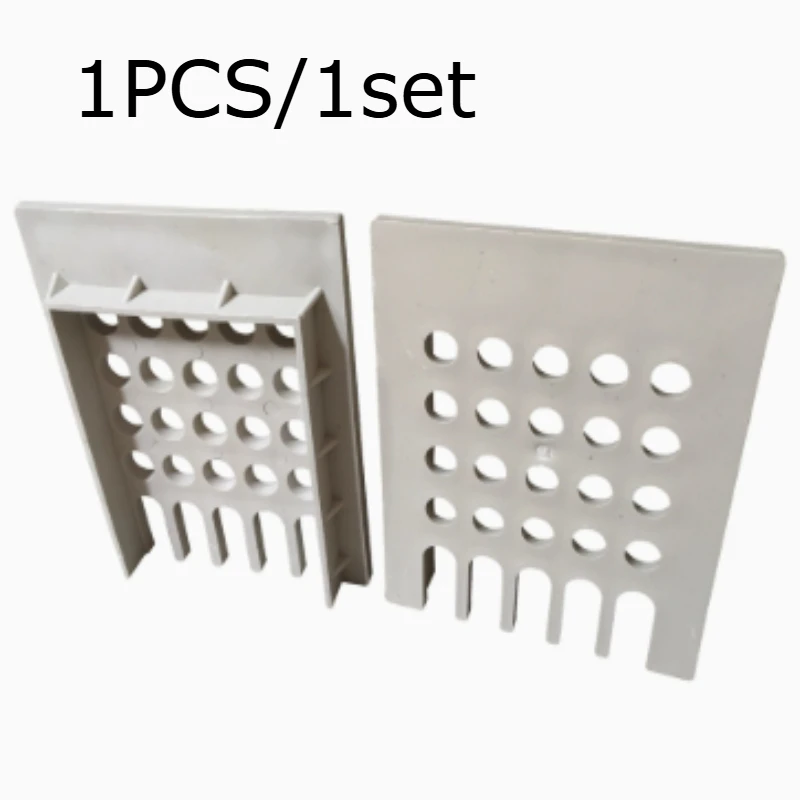 1PCS /1set PVC Drainage Grate Sewage Pipe Grate For Sewage Drainage Purposes 200x250mm Insert Groove Sewer Scupper Filter