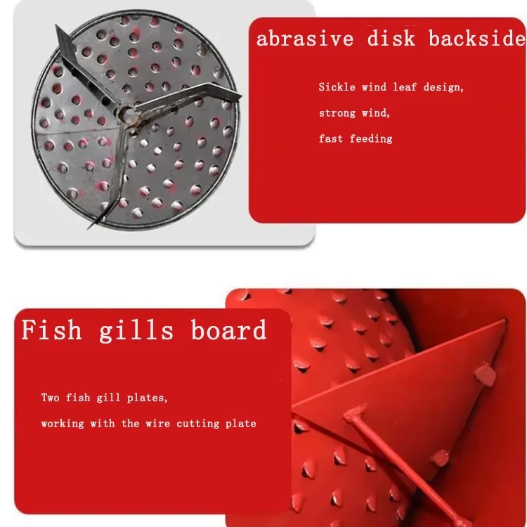 Picture 4: Electric Vegetable Cutter and Shredder for Home Use Feed Processing Chopper and Grater Machine