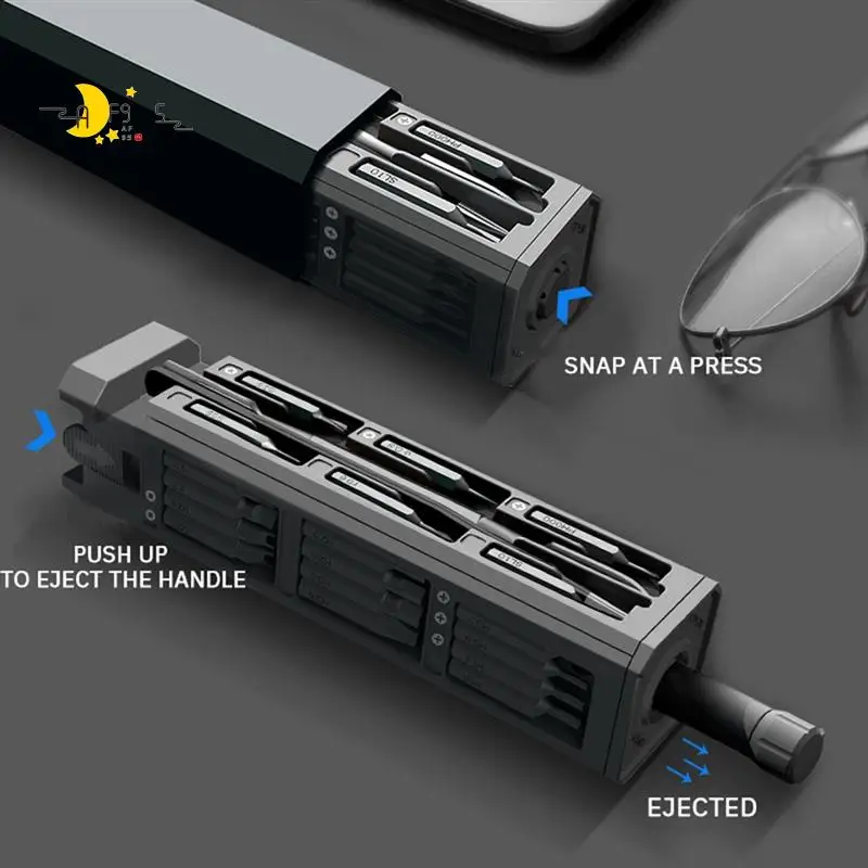 

AF95-44-In-1 Multifunctional Screwdriver Set Kit Repair Tool Mobile Phone Computer Repair Screwdriver Gift Set Kit