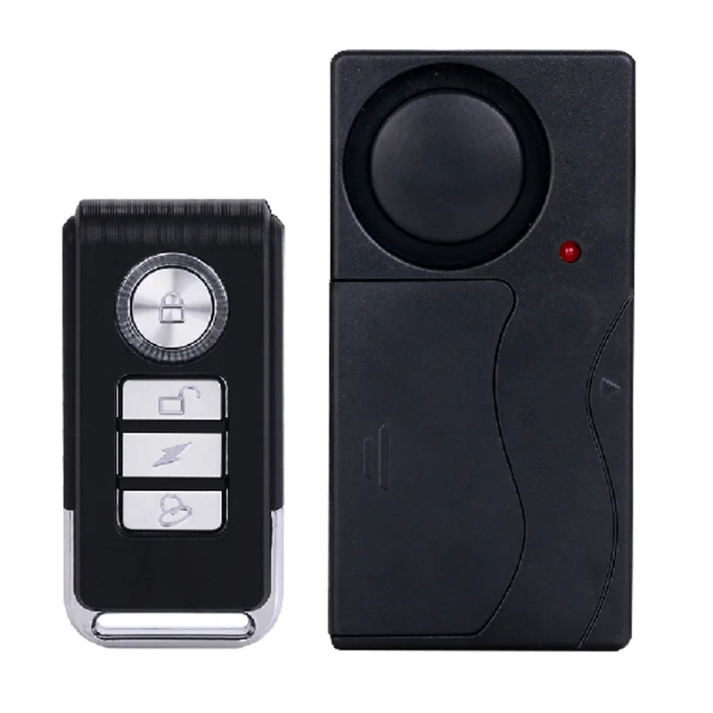 

Security Anti Lost Wireless Remote Control Door Window Vibration Detector Motorcycle Electric Bicycle Car Bike Alarm Sensor