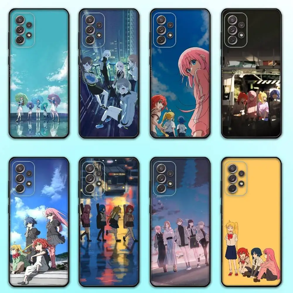 حافظة هاتف BanG Dream M-Mygo لهاتف سامسونج S25، S24، S21، S22، S23، S30، Ultra، S20، Plus، Fe، Lite، Note، 10,9,5G غطاء أسود