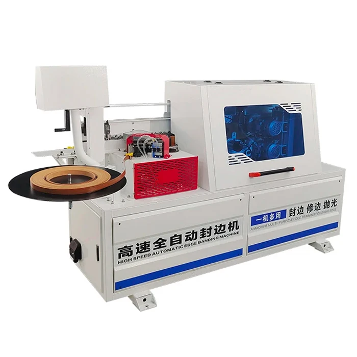 GD1800 High Speed Full Automatic Woodworking Machinery Edge Bander Gluing Trimming PVC Edgebander Edge Banding Machine for Sale