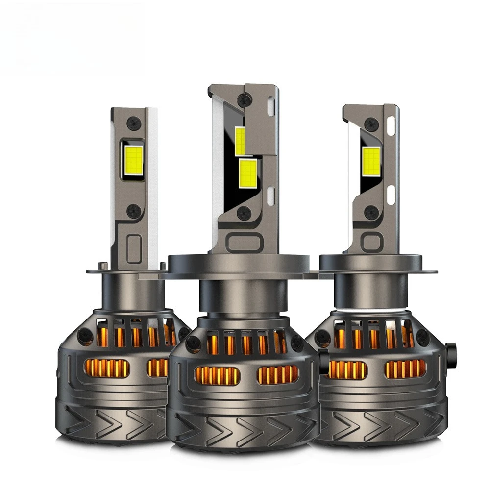 300W Blade Style LED Lights High Power Canbus Decode H4 H7 H11 Integrated High Low Beam Auto Headlight Bulb 16000LM 6000K 12V