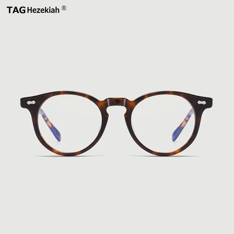 

TAG Hezekiah glasses frame Retro men women T505 vintage Eyeglasses designer brand optical Myopia reading prescription Eyewear