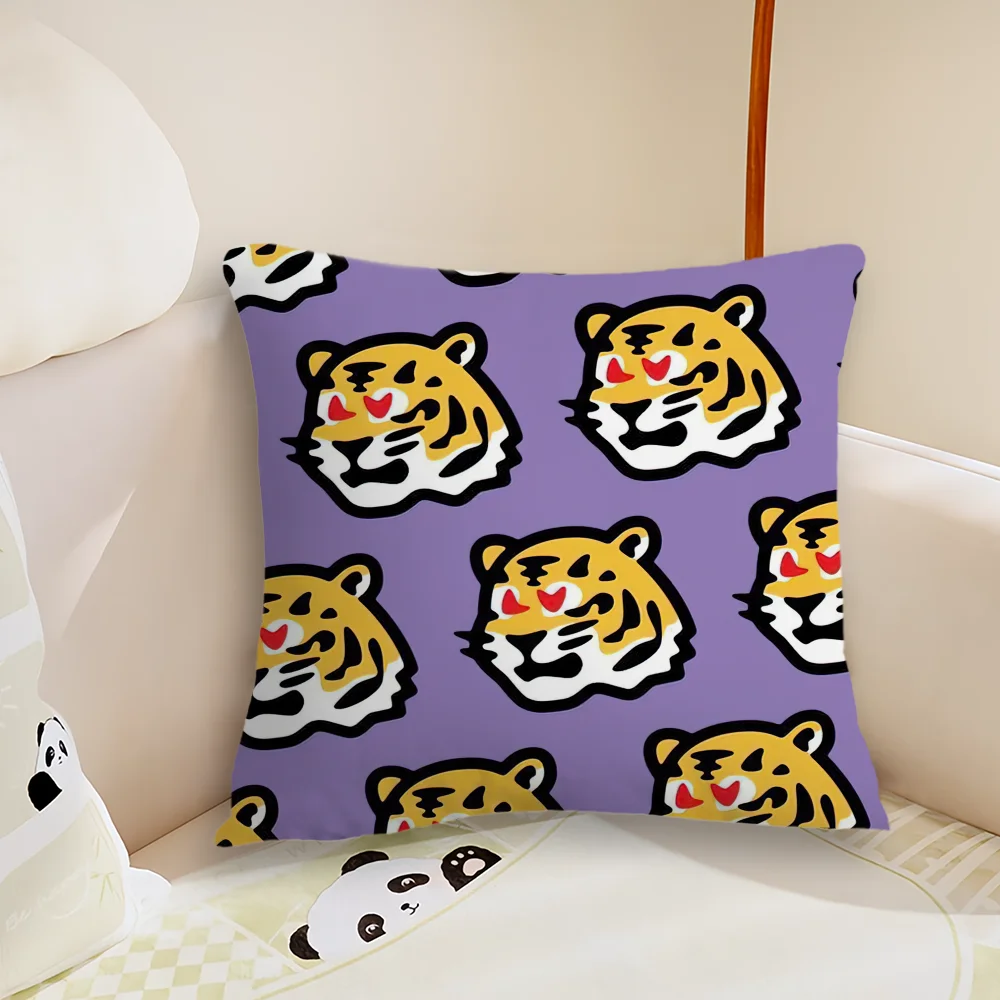 Luxury M-Made Nigo H-Humans Pillow Case Living Room Sofa Cushion Cover Suitable For Home Bedroom Room Decoration