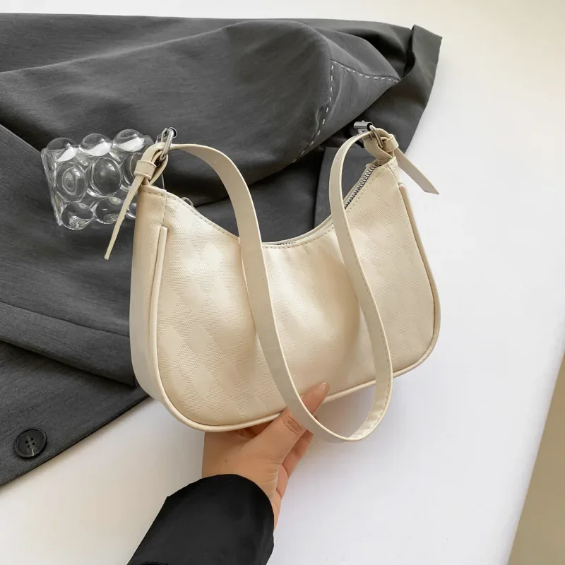 

Premium Rhombus Underarm Bag Fashion Versatile Shoulder Bag Handbag