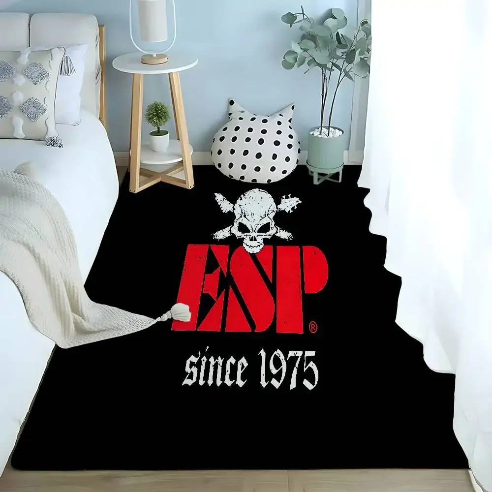 E-S-P Guitars Floor Mats Home Laundry Rug Carpet For Living Room Decor Lounge Area Anti-slip Foot Mat Entrance Doormat