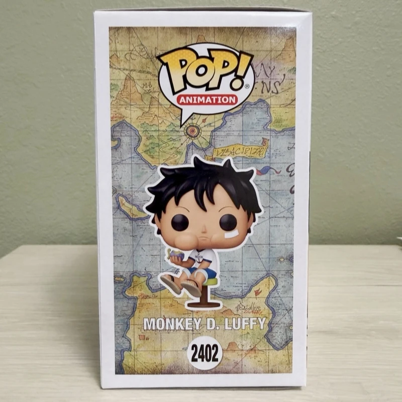 Funko Pop! Original One Piece Monkey D. Luffy #2402 Vinyl Figure - Anime Collectible Model Desktop Ornament Toy Gift for Fans - view 2