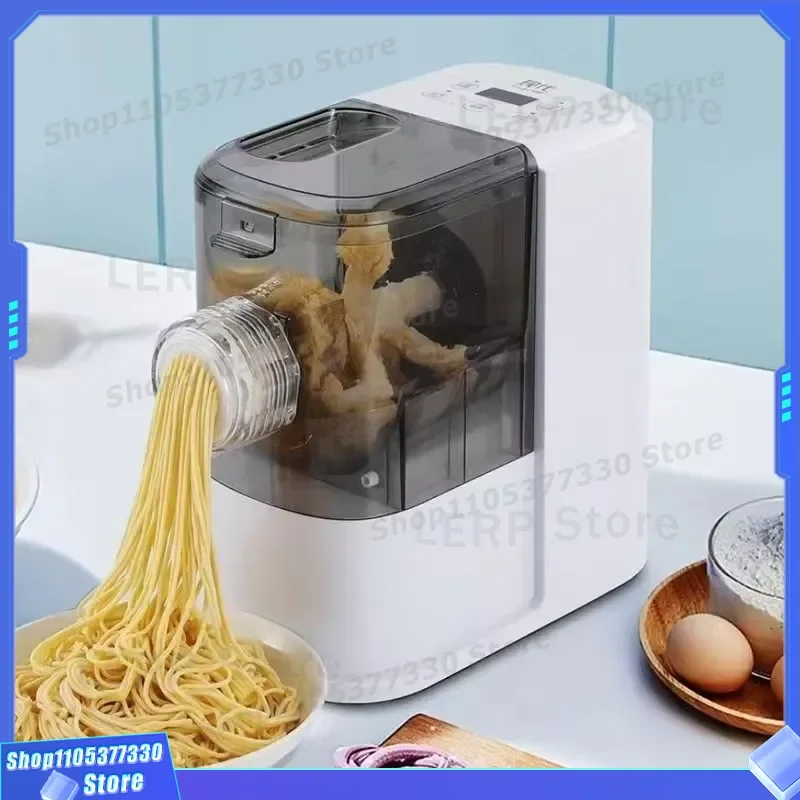 Electric Automatic Mini Noodle Maker Machine for Home Kitchen Pasta Processor Dough Presser Compact Appliance Easy to Clean
