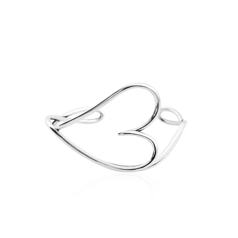 Why the Shaped Heart Open Bangle Is My Perfect Everyday & Weddings Piece in 925 Sterling Silver