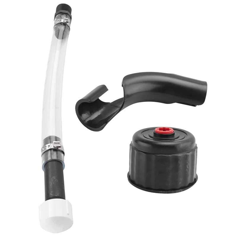 Fuel Fill Hose And Cap Kit Fits 5 Gallon Fuel Tank Fill Hose Jug, LC2 Jug,Fuel Jug Most Car Fuel Tanks Replacement