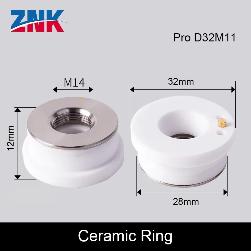 ZNK New Model Regular Laser Ceramic Ring  Laser Nozzle Holder for Manufacturing Plant
