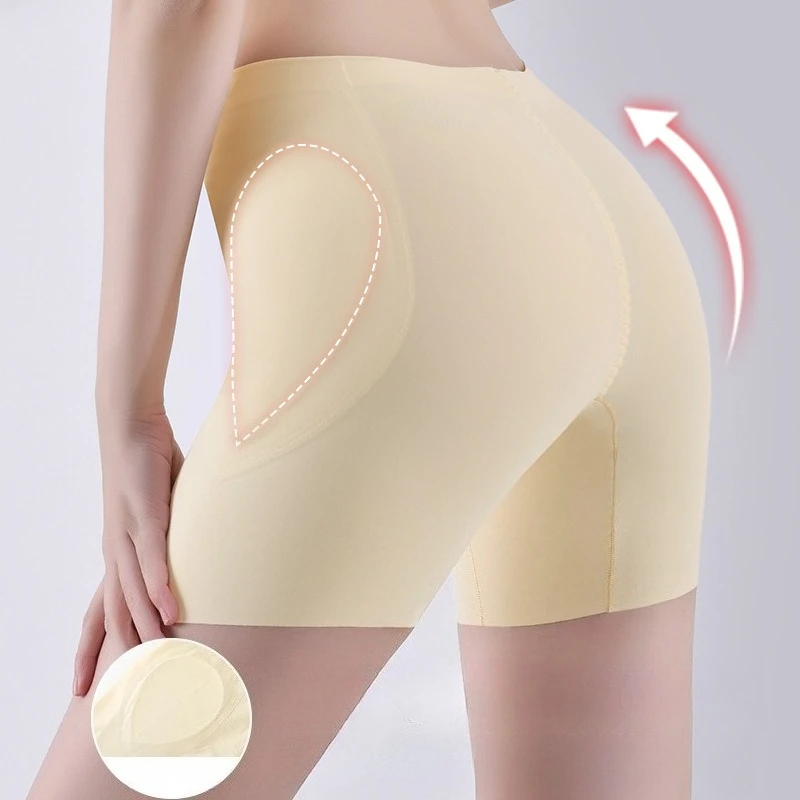 VILIS سراويل داخلية عالية الخصر لتشكيل المؤخرة بدون خياطة ملابس داخلية من الحرير الجليدي قابلة للتنفس غير مرئية للتخسيس للنساء