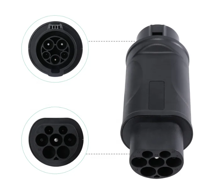 Type 1 To GB/T AC Universal EV Charger Adapter 32A Single Phase SAE J1772 Type 1 To GBT